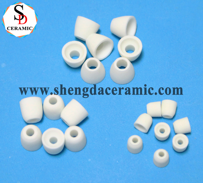 Round White Ceramic Interlocking Insulating Beads