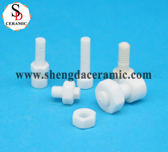 Zirconia Ceramic Screw Nuts