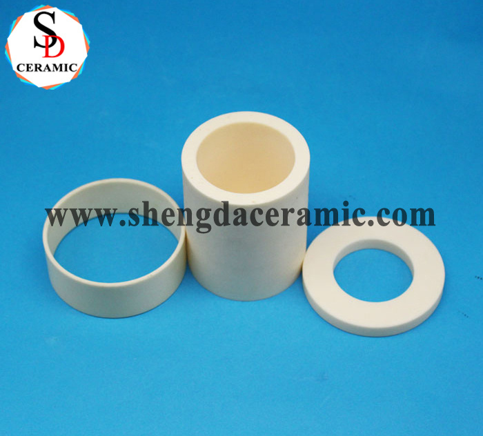 High Density 95% Alumina Ceramic Machining Ceramic Sleeve