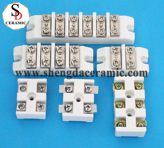 High Temperature Resist Ceramic Terminal Strip Connector