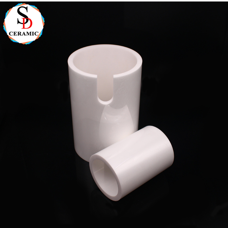 Zro2 Ceramic Tube Fully Stabilized Zirconia Ceramic Tube Pipe