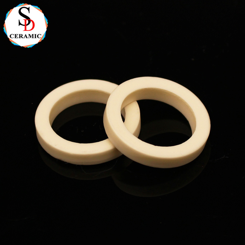 High Purity 95%/99% Al2O3 Alumina Engineering Ceramic Ring Manufacturers