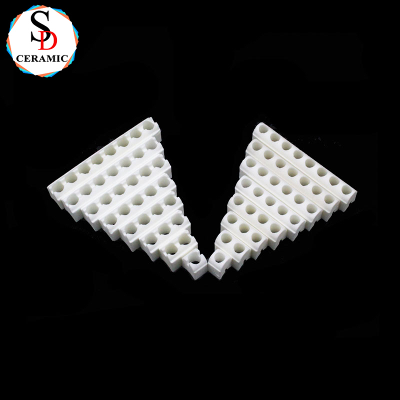 White Color Steatite Ceramic Band Heater Insulator