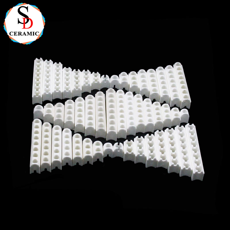 White Color Steatite Ceramic Band Heater Insulator