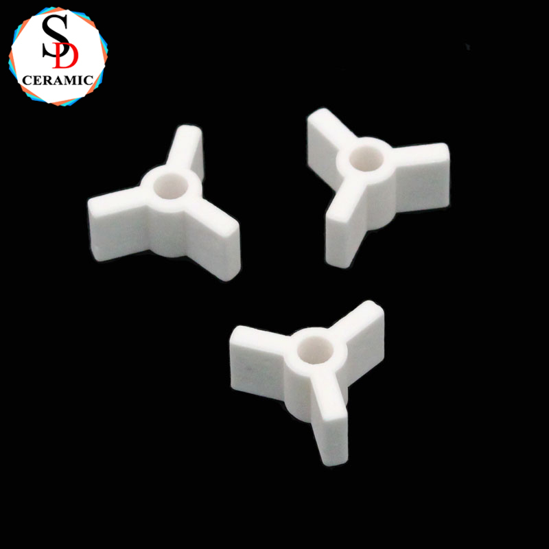 High Purity 95%/99% Al2O3 Precision Ceramic Impeller Alumina Insulator