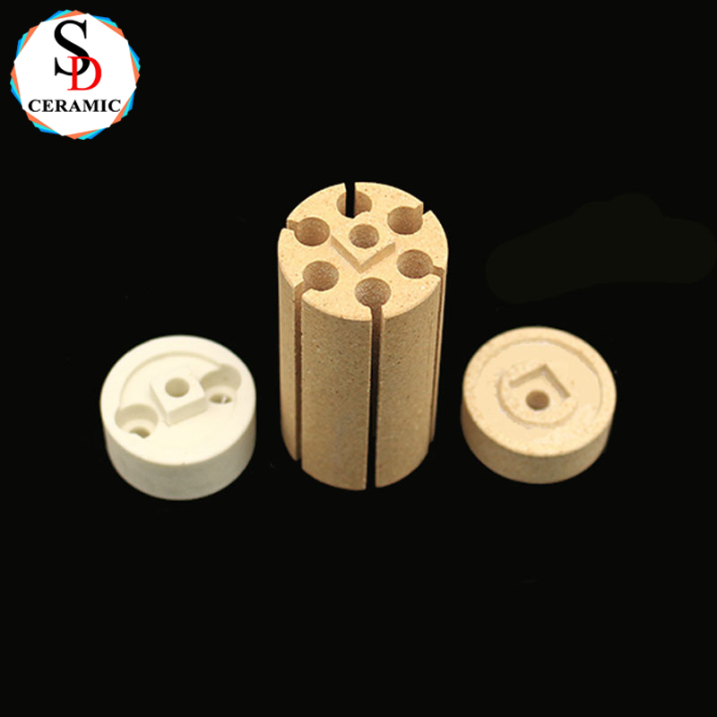 Customized High Heat Resistance Cordierite Ceramic Heater Bobbin