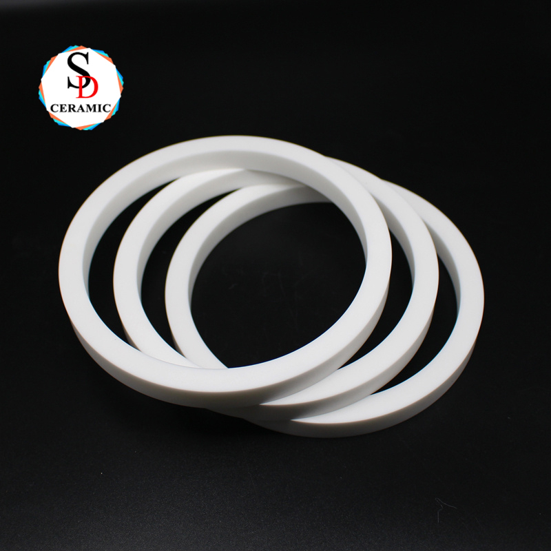 Mechanical Application Zirconia Ceramic Ring O-ring White ZrO2 Ceramic with High Quality