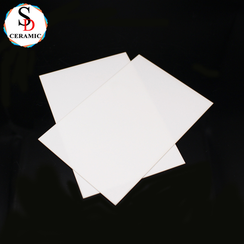 High-performance Industrial 95 Alumina Ceramic Substrate Chuck Shim with Cutting Processing Service