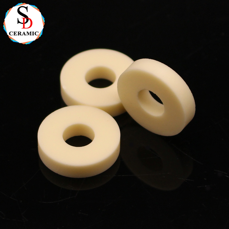 High Hardness Advanced 99 Alumina Al2o3 Ceramic Ring Spacer for Furnace Heater