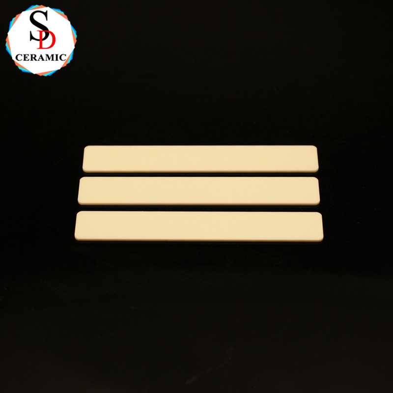 Customized Best Selling 99 Alumina Ceramic Strip/ Sheet Rectangular Al2o3 Piece for Industrial Use