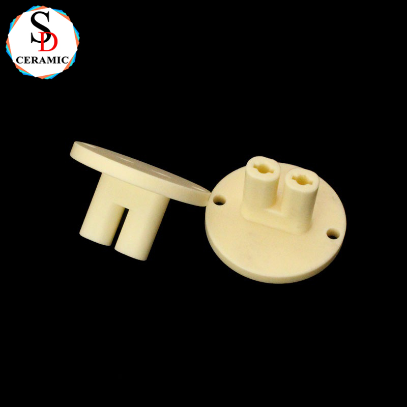 99.7% Alumina Ceramic Nozzle Insulator For Semiconductor Implant Equipment
