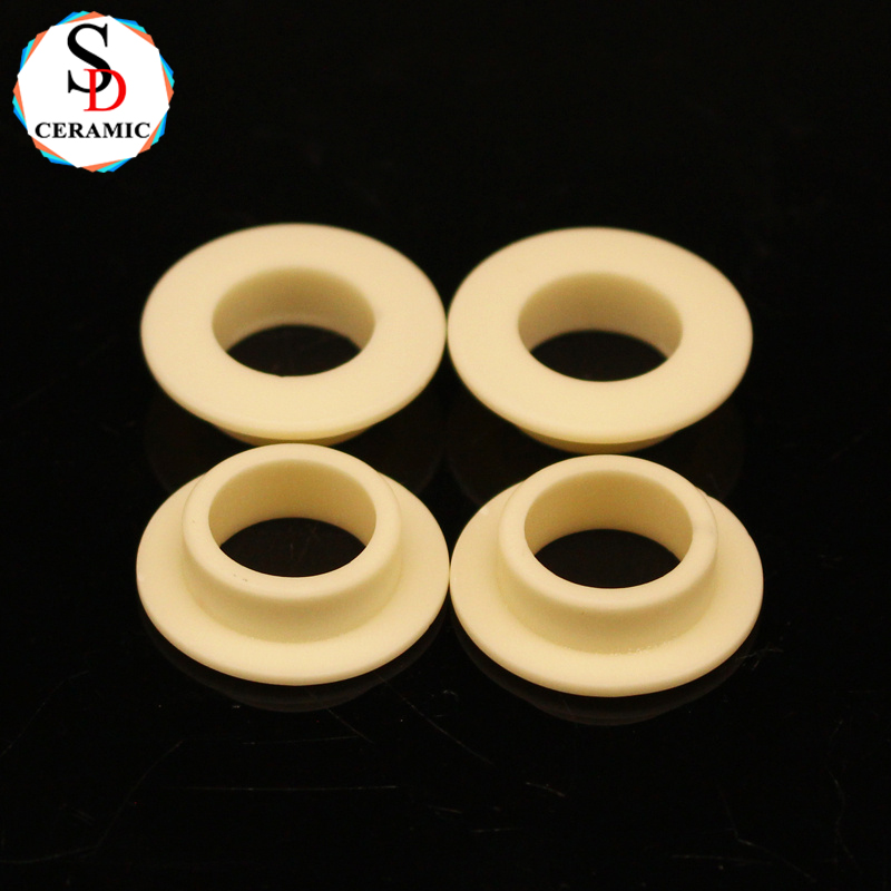 Factory Direct Sale 99 Alumina Ceramic Ring Washer Al2O3 Precision Ceramic Structure Parts