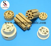 C520 Refractory Cordierite Ceramic Bobbin Heater Element Insulator