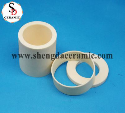 High Density 95% Alumina Ceramic Machining Ceramic Sleeve