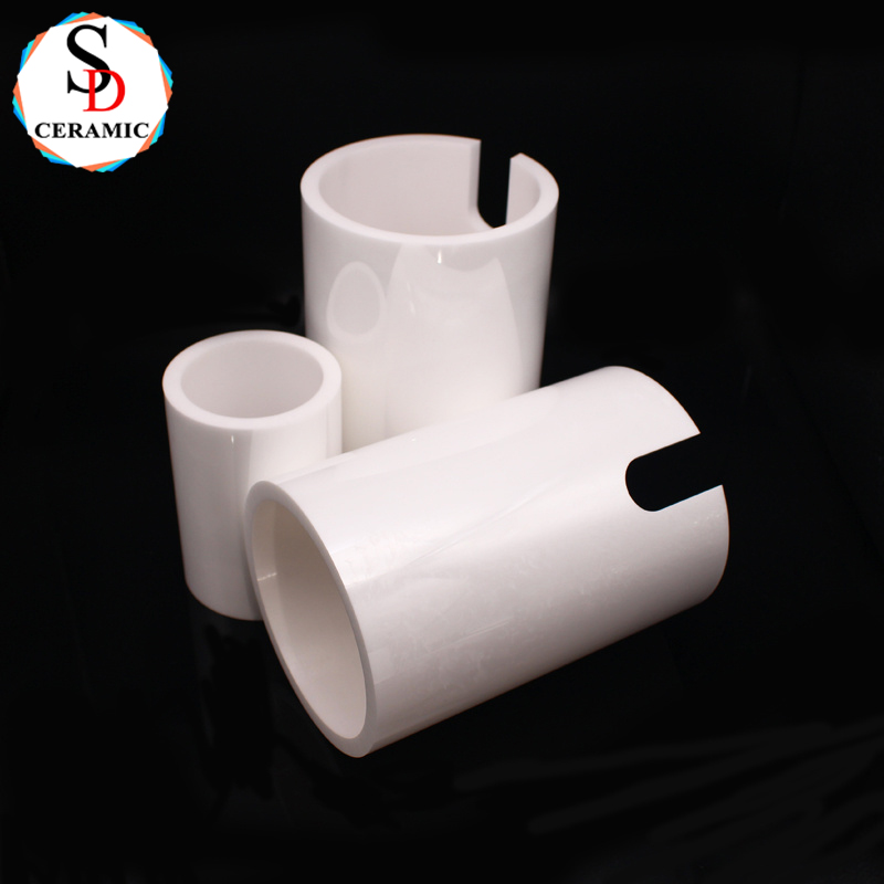 Zro2 Ceramic Tube Fully Stabilized Zirconia Ceramic Tube Pipe