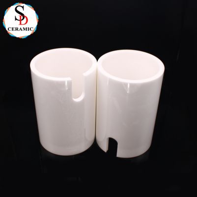 Zro2 Ceramic Tube Fully Stabilized Zirconia Ceramic Tube Pipe