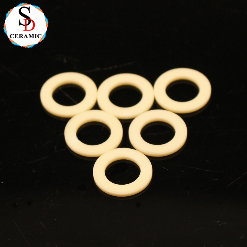 Machining Precision Ceramic Products 99% Al203 Alumina Ceramic Ring