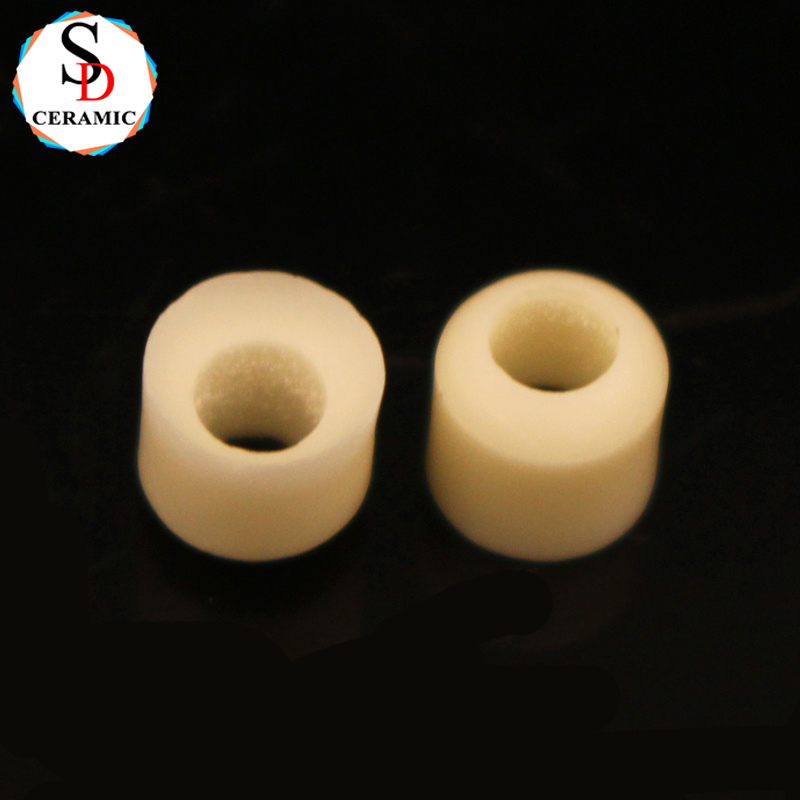 Round White Ceramic Interlocking Insulating Beads