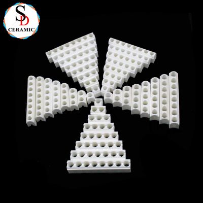 White Color Steatite Ceramic Band Heater Insulator