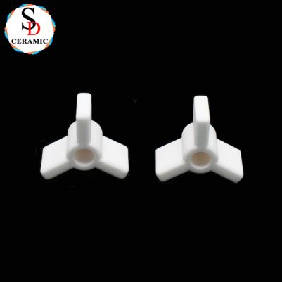 High Purity 95%/99% Al2O3 Precision Ceramic Impeller Alumina Insulator