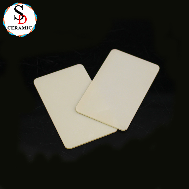 High Thermal Conductivity Insulation 99.5 99.7 Alumina Ceramic Plate Board for Sensor Core