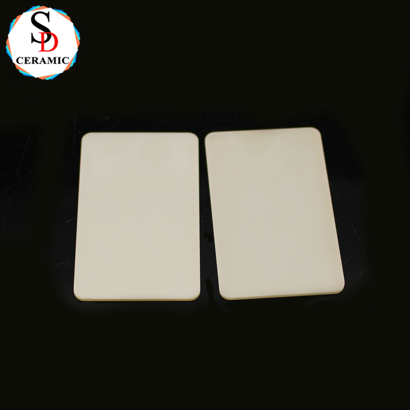 High Thermal Conductivity Insulation 99.5 99.7 Alumina Ceramic Plate Board for Sensor Core