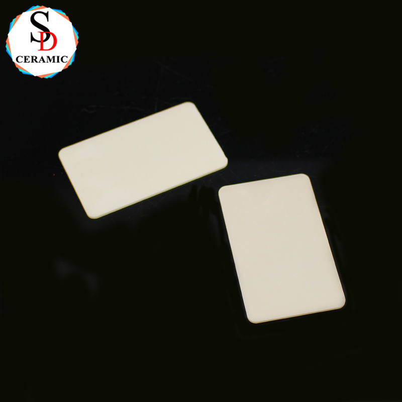 High Thermal Conductivity Insulation 99.5 99.7 Alumina Ceramic Plate Board for Sensor Core