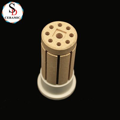 Customized High Heat Resistance Cordierite Ceramic Heater Bobbin