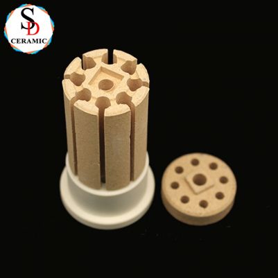 Customized High Heat Resistance Cordierite Ceramic Heater Bobbin
