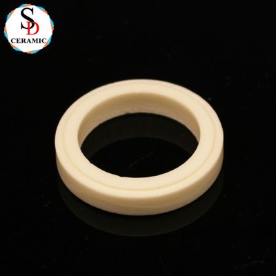 Factory Direct Sale 99 Alumina Ceramic Ring Washer Al2O3 Precision Ceramic Structure Parts