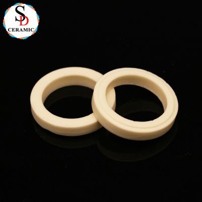 Factory Direct Sale 99 Alumina Ceramic Ring Washer Al2O3 Precision Ceramic Structure Parts