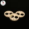 Wear Corrosion Porous 99 Alumina Ceramic Disc Ring Al2o3 Ceramic Substrate for Pump Welding Cutting