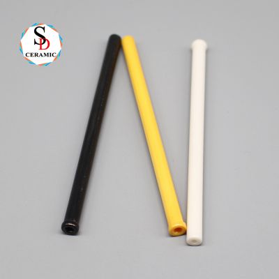Customized Glazed Ceramic Steatite Sleeve Rod Pin with High Temperature Resistance and Good Insulation