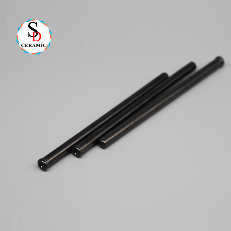 Customized Glazed Ceramic Steatite Sleeve Rod Pin with High Temperature Resistance and Good Insulation