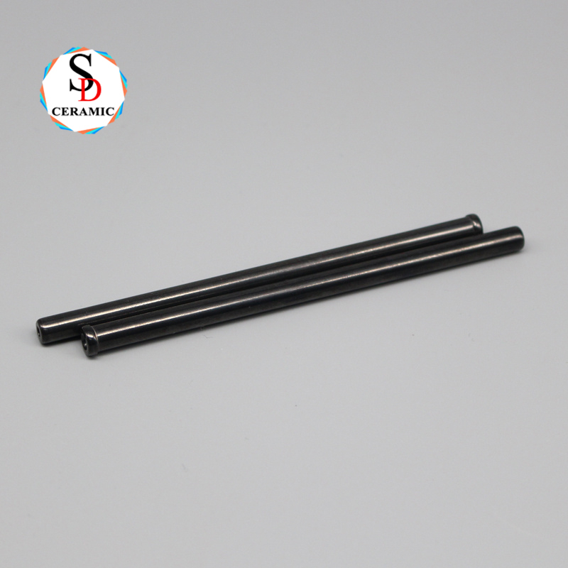 Customized Glazed Ceramic Steatite Sleeve Rod Pin with High Temperature Resistance and Good Insulation