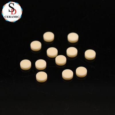 Small Size High Thermal Conductivity 99 Alumina Al2o3 Ceramic Wafer Disc Sheet for Industrial