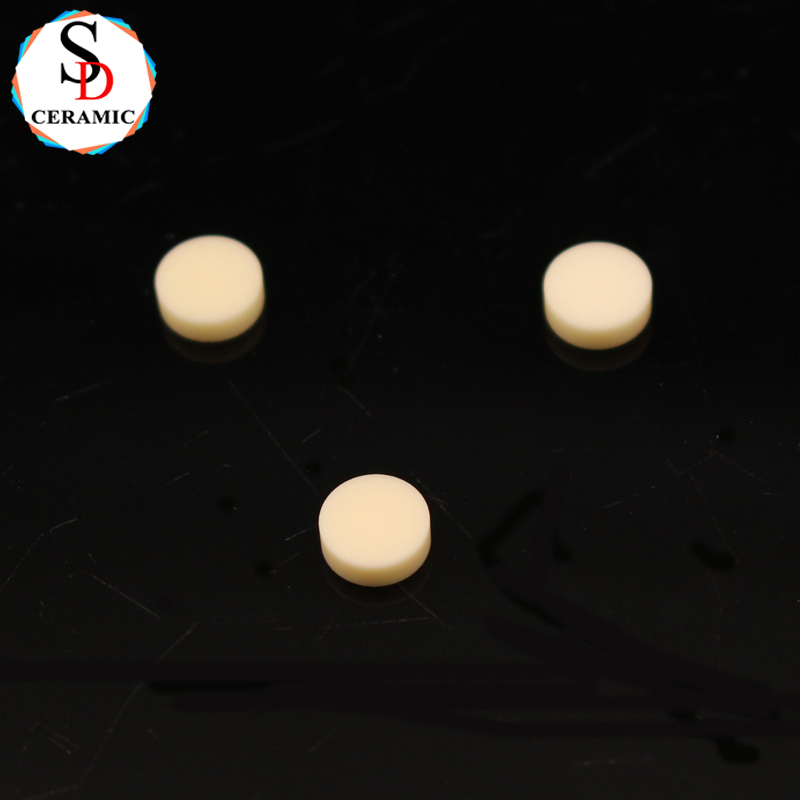 Small Size High Thermal Conductivity 99 Alumina Al2o3 Ceramic Wafer Disc Sheet for Industrial