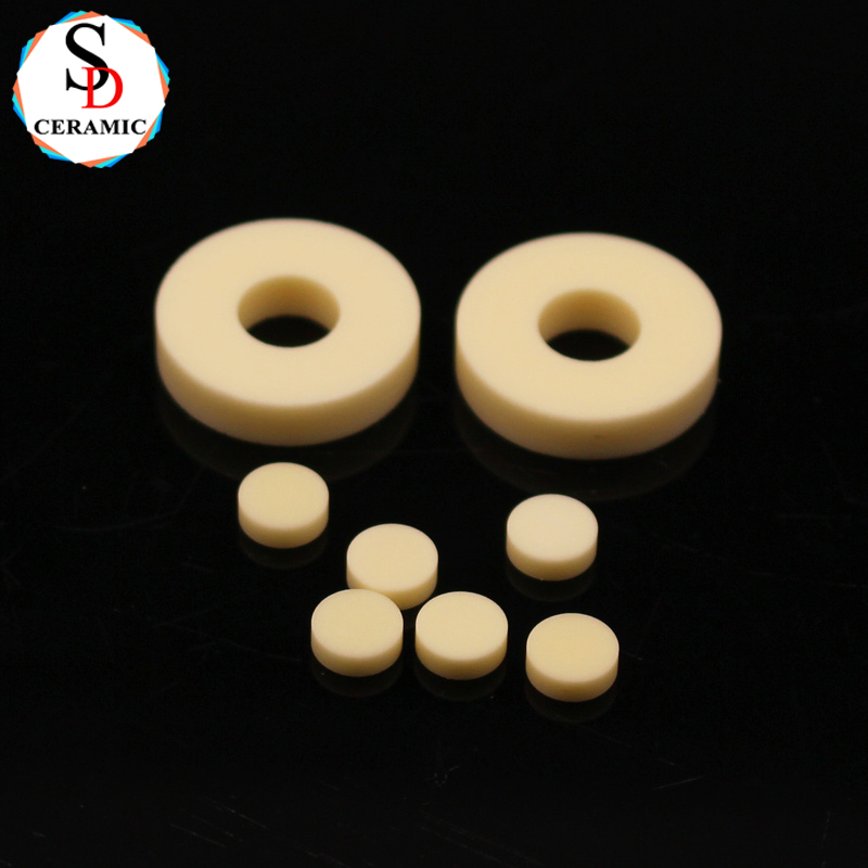 Small Size High Thermal Conductivity 99 Alumina Al2o3 Ceramic Wafer Disc Sheet for Industrial