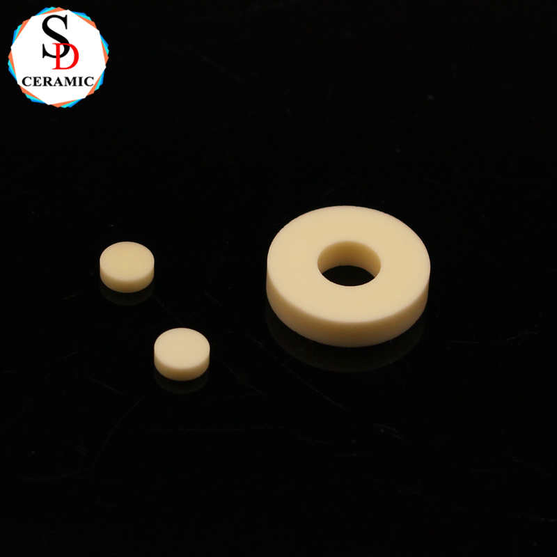 Small Size High Thermal Conductivity 99 Alumina Al2o3 Ceramic Wafer Disc Sheet for Industrial