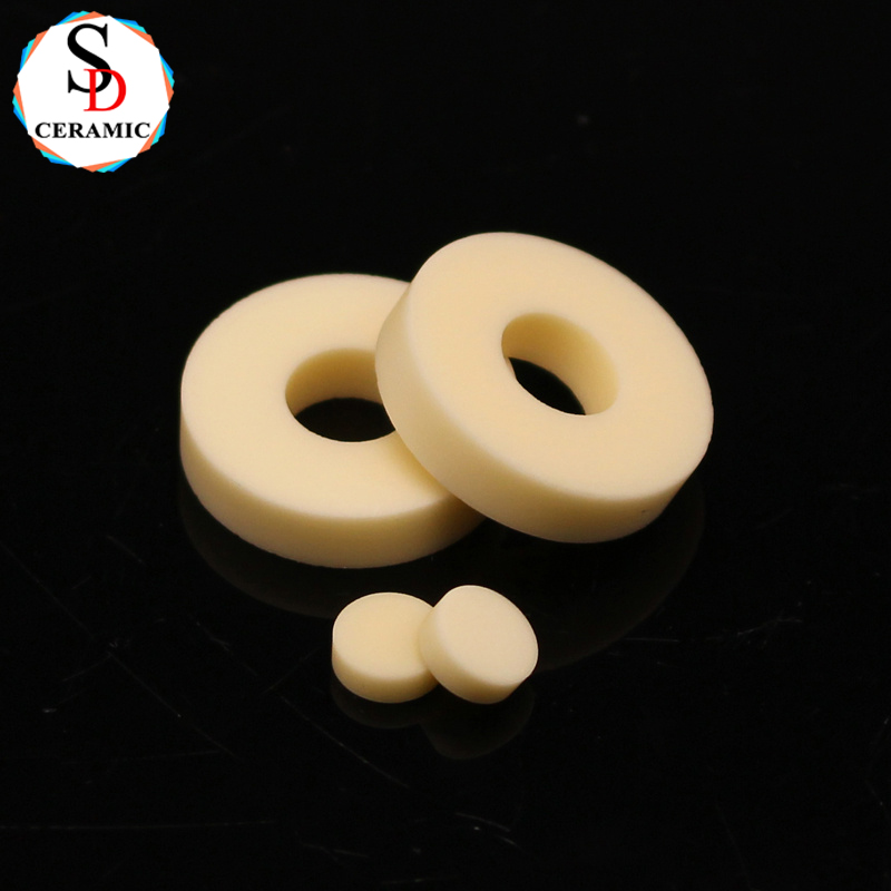 Small Size High Thermal Conductivity 99 Alumina Al2o3 Ceramic Wafer Disc Sheet for Industrial