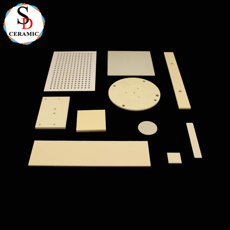 Custom High-Precision Laser Cutting Thin Wall Micro Hole Alumina Ceramic Sheet | Plate