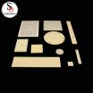 Custom High-Precision Laser Cutting Thin Wall Micro Hole Alumina Ceramic Sheet | Plate
