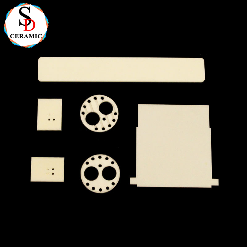 Custom High-Precision Laser Cutting Thin Wall Micro Hole Alumina Ceramic Sheet | Plate