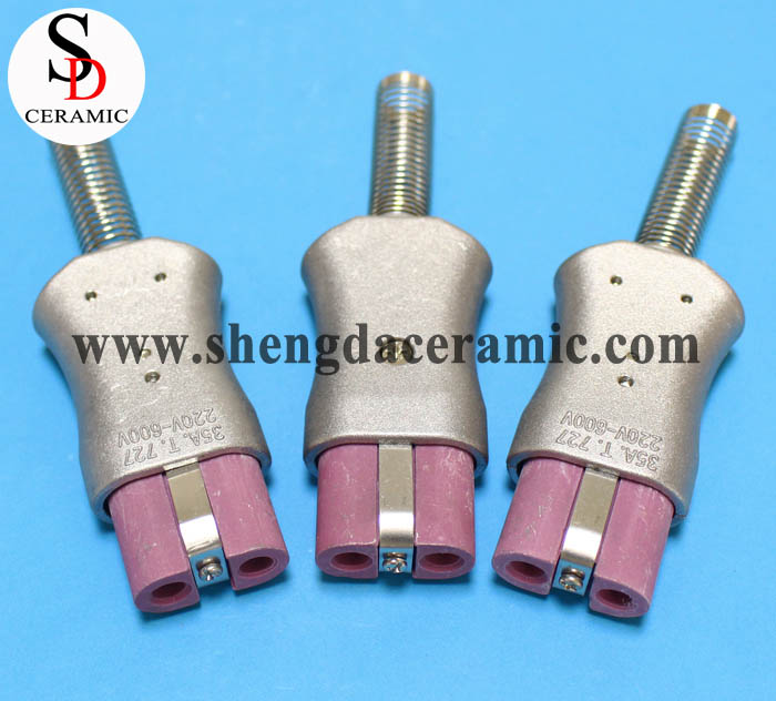 High Temperature Ceramic Electrical Plug Electric Heater Plug