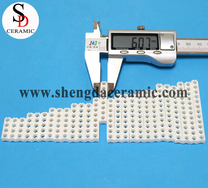 Width 6.3mm Mini Ceramic Band Heater Insulator Strip