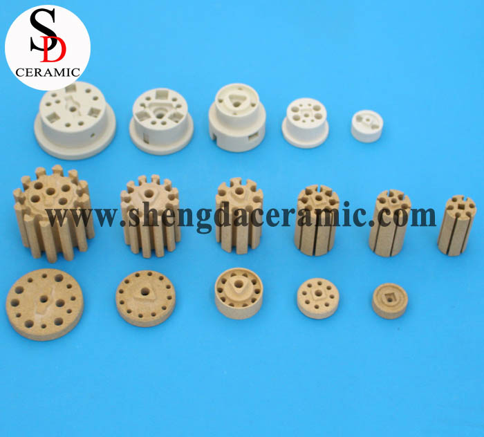 Cordierite Ceramic Insulator for Bobbin Heater