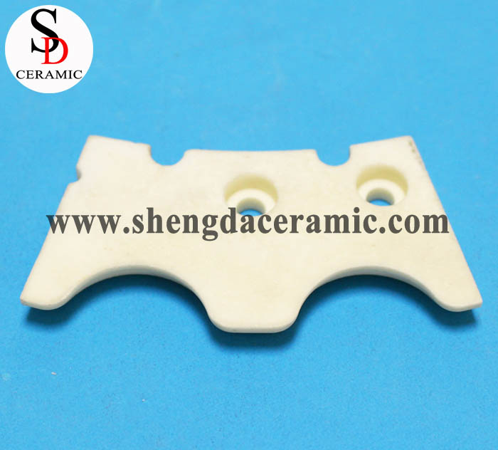 99% Alumina Ceramic Trident Shape Ceramic Part