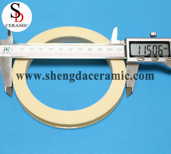 High Wear Resistance 99% Alumina Ceramic Ring