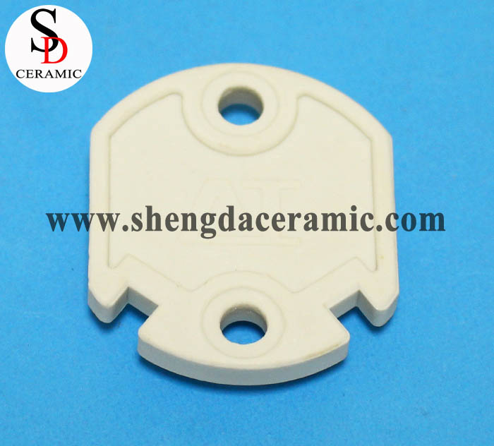 OEM Service Fish Shape Beige Steatite Ceramic Parts