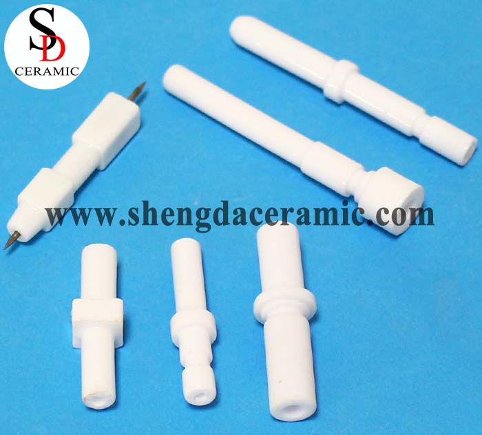 95% Alumina Spark Plug Ceramic Ignition Electrodes Spark Ignition